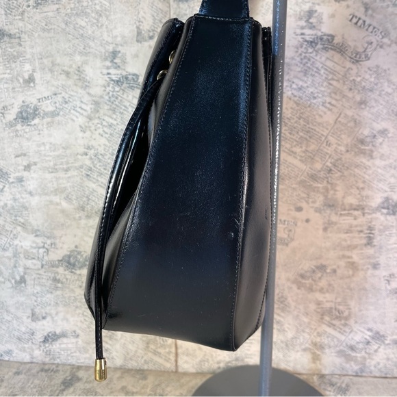 di Gregorio black leather  bucket bag - Picture 4 of 15